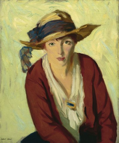 Le Chapeau de Plage, 1914 - Robert Cozad Henri